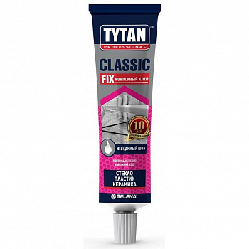Клей монтажный Tytan Classic Fix бесцветный 100 мл