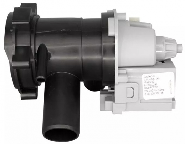 Насос сливной с улиткой Bosch 30-40W 141896, PMP020BO, BO5425 под MAXX 4,5,6 (ASKOLL)