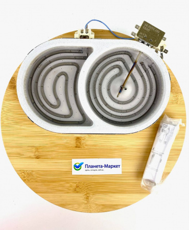 Конфорка 1000/1800W Ø140mm 481231018896 Whirlpool