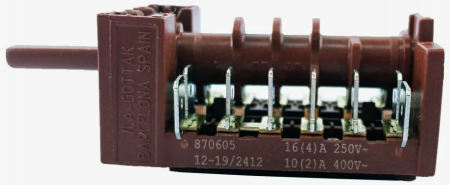 Переключатель режимов духовки плиты Hansa 8011283 8062049 870605 COK307AA