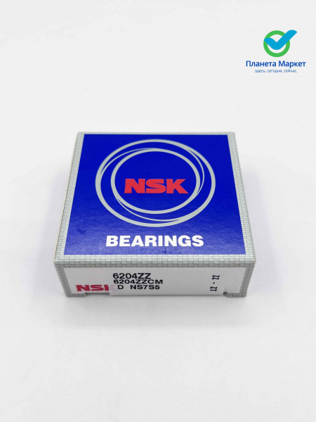 Подшипник  6204 ZZ NSK BRG615UN