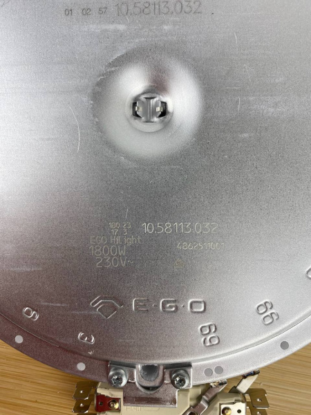 Конфорка 1800W Ø180mm EGO 10.58113.032 COK061UN