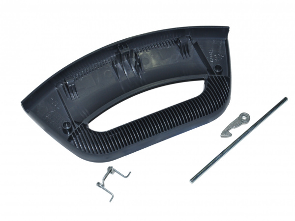 Ручка люка Ariston Grey Futura C00286151, DHL011ID, DHL016ID, AR3854 черная