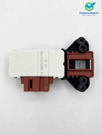 Блокировка люка (УБЛ) Beko 2805310800, 2805311600, 2805310200, ZV446T3, INT007AC, AC4410