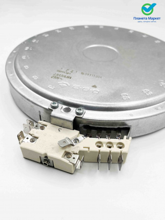 Конфорка HI-LIGHT 230V D195/160/100mm 666441 3-x зонная