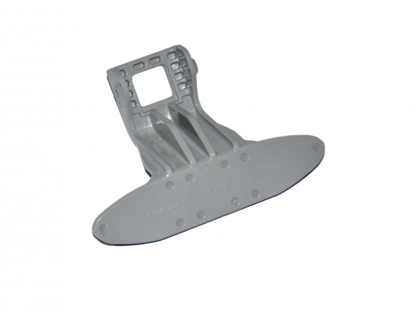 Ручка люка LG MEB61281101, MEB61841201, AGF76506325, DHL008LG серая, пластик