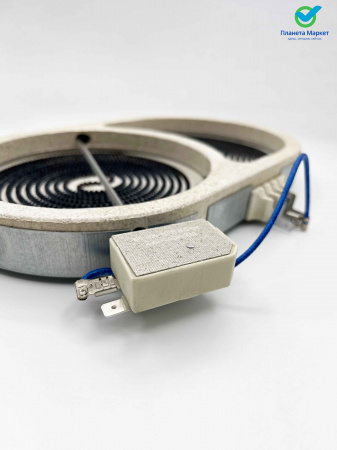 Конфорка двухзонная 230V-2000W D165/270 EP301 (утятница)