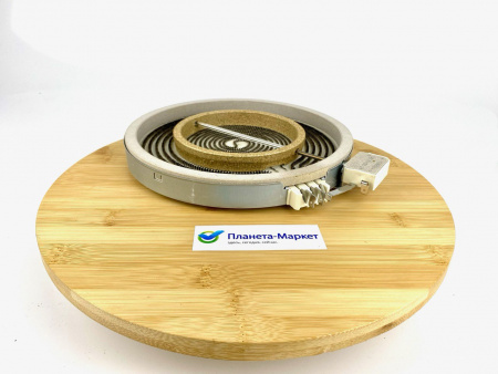 Конфорка двухзонная 2100/700W  Ø230mm Whirlpool 481231018895 C00339918