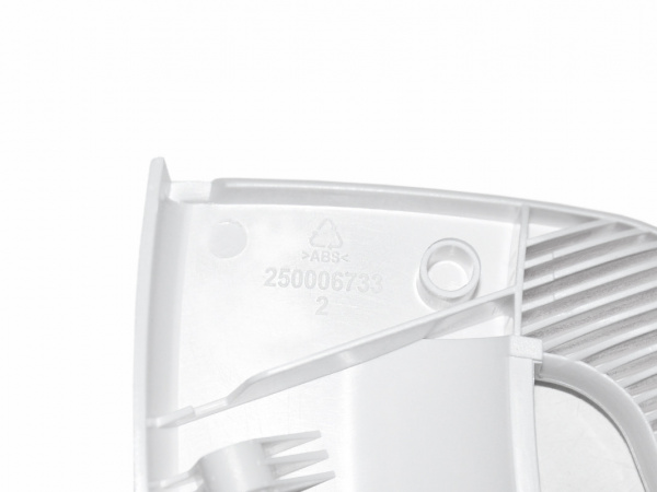 Ручка люка C00507932 для стиральной машины Indesit, Ariston (серия GLOB, белая), зам. C00285747 / 507932 / 285747